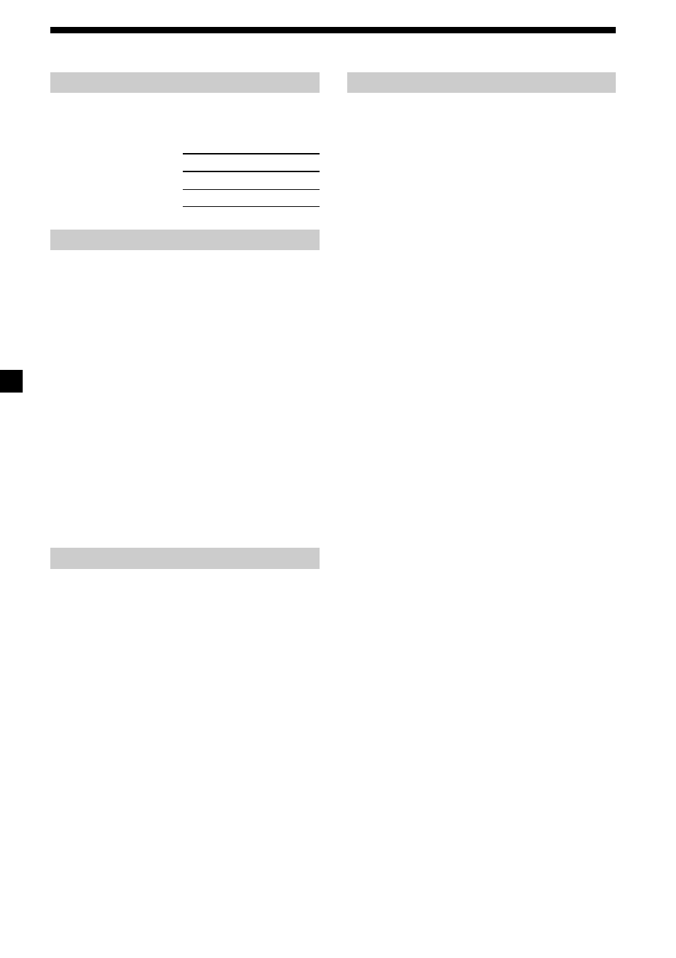 28 specifications, General | Sony XR-4200R User Manual | Page 28 / 152