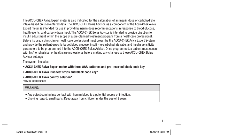 Accu-Chek Aviva Expert User Manual | Page 19 / 304