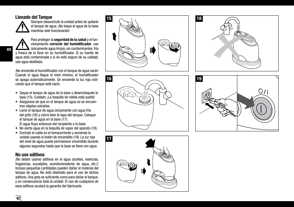 Air-O-Swiss AOS 7135 User Manual | Page 42 / 52