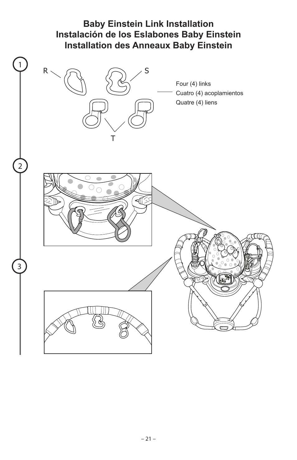 Baby Einstein 90564 User Manual | Page 21 / 32