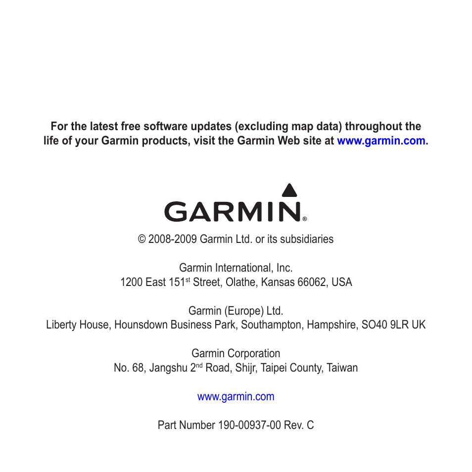 Garmin nuvi 500 User Manual | Page 58 / 58