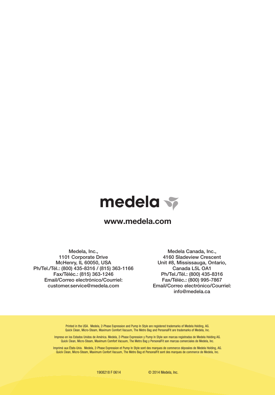 Medela Pump In Style User Manual | Page 100 / 100