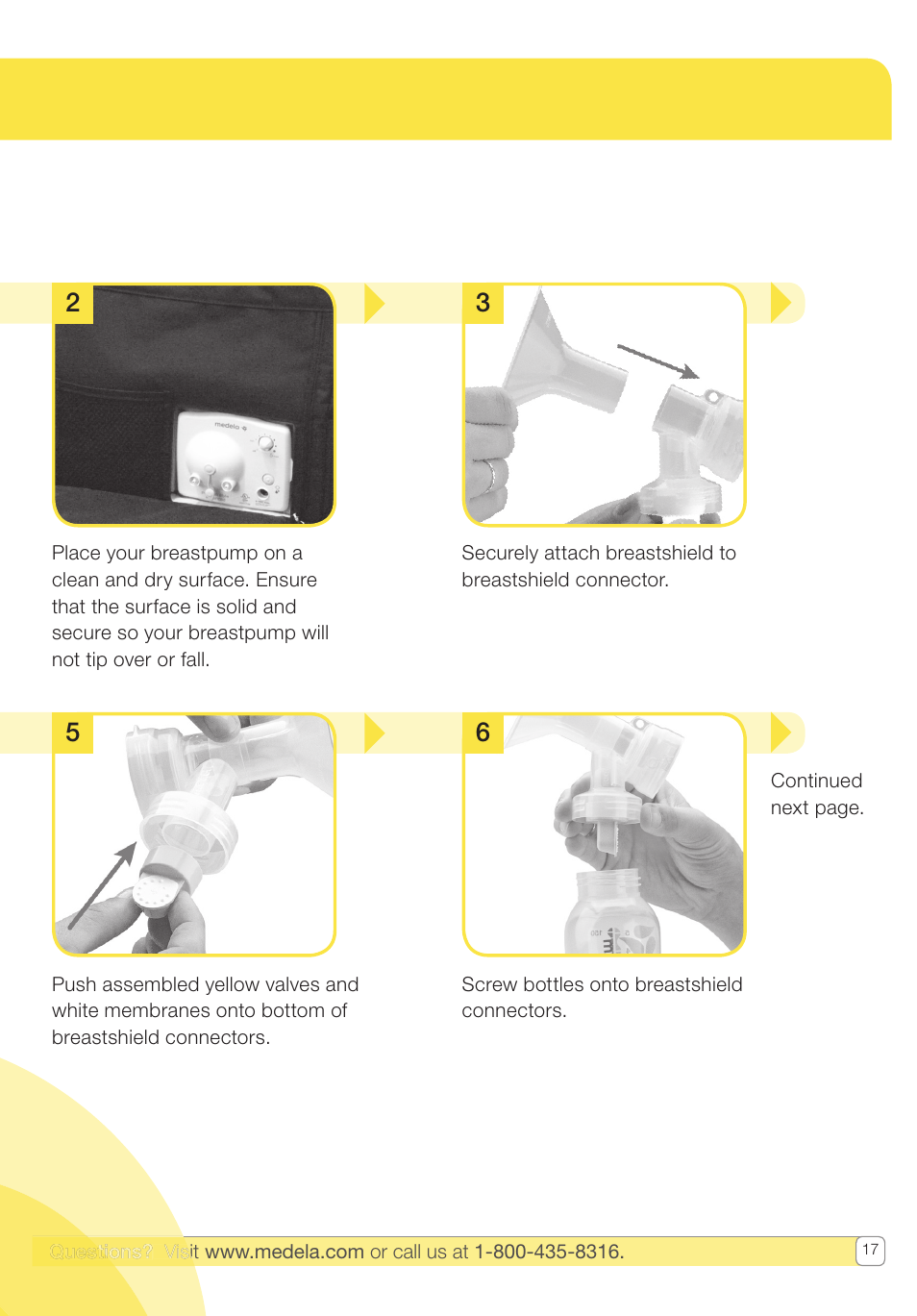 Medela Pump In Style User Manual | Page 17 / 100