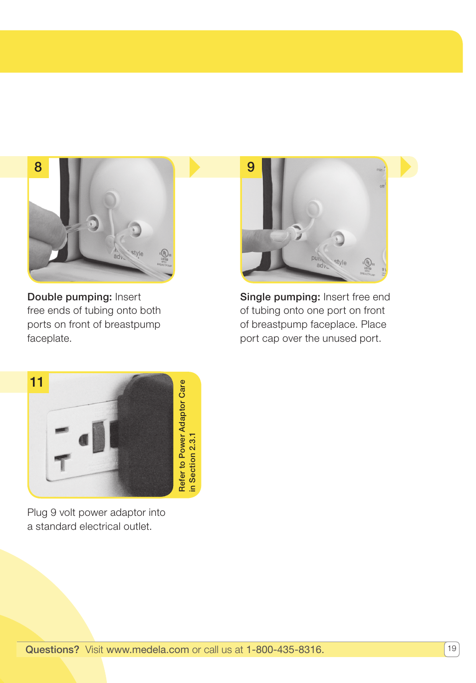 Medela Pump In Style User Manual | Page 19 / 100