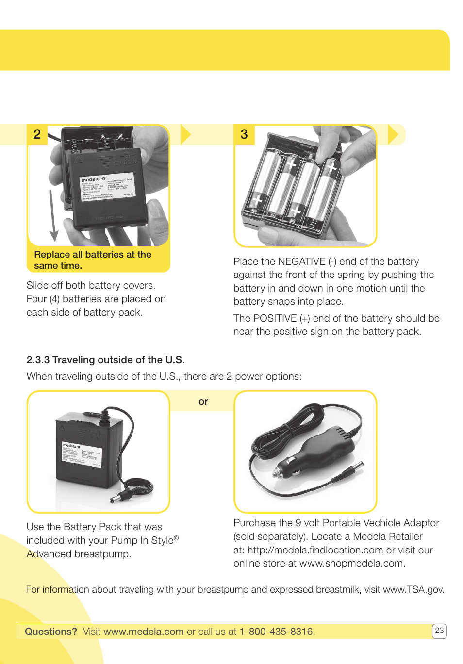 Medela Pump In Style User Manual | Page 23 / 100
