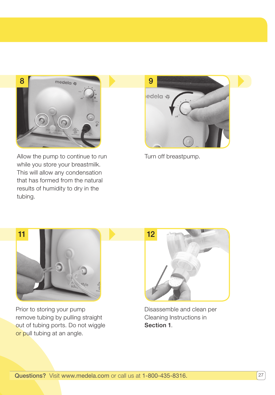 Medela Pump In Style User Manual | Page 27 / 100