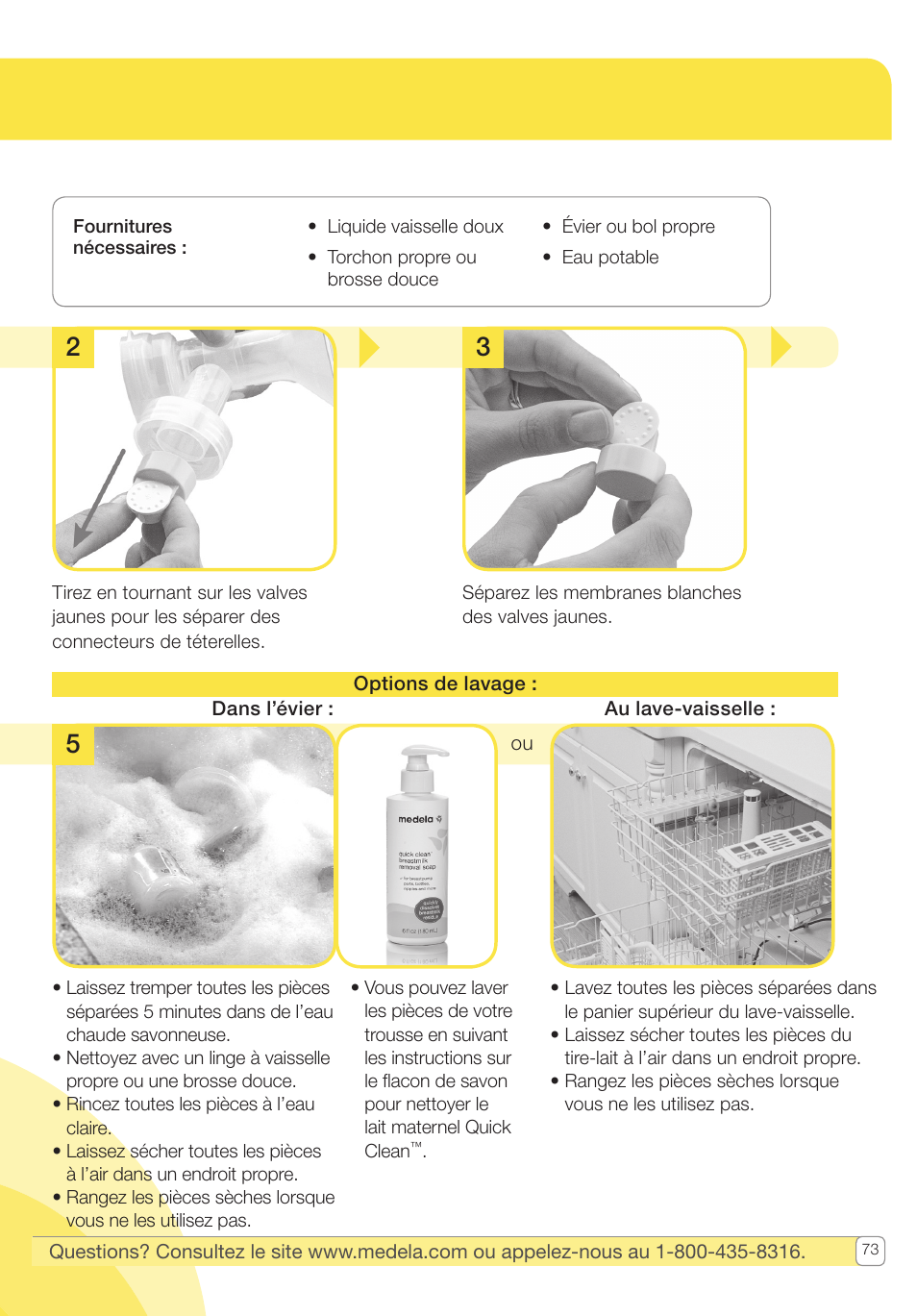Medela Pump In Style User Manual | Page 73 / 100