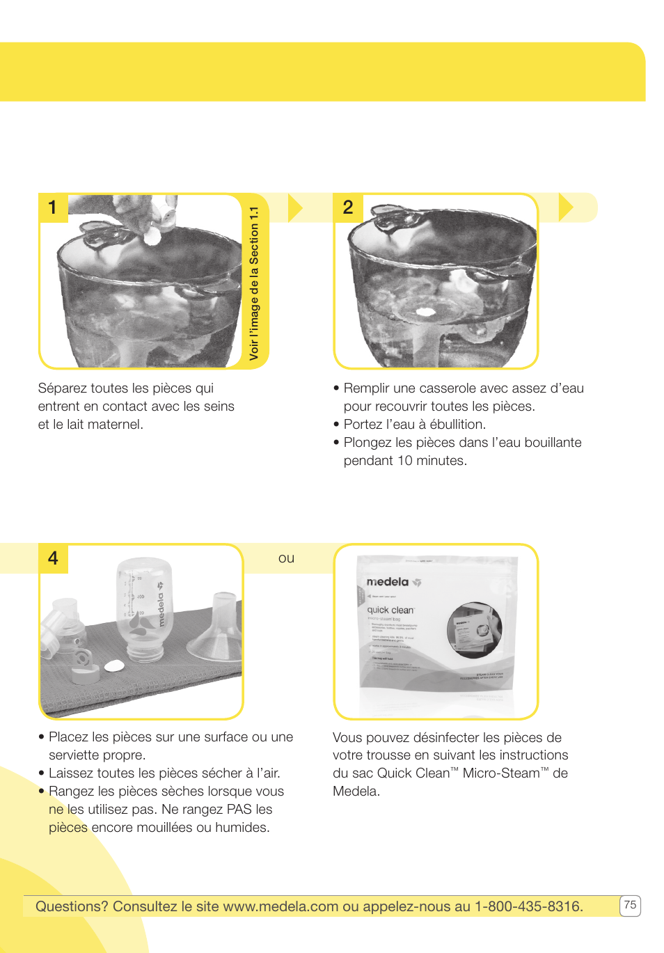 Medela Pump In Style User Manual | Page 75 / 100