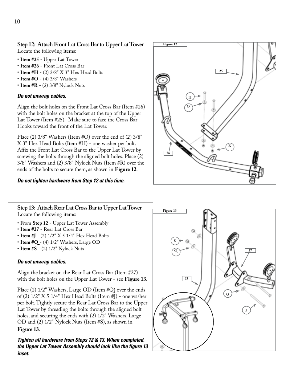 Bowflex Xtreme 2 User Manual | Page 12 / 23