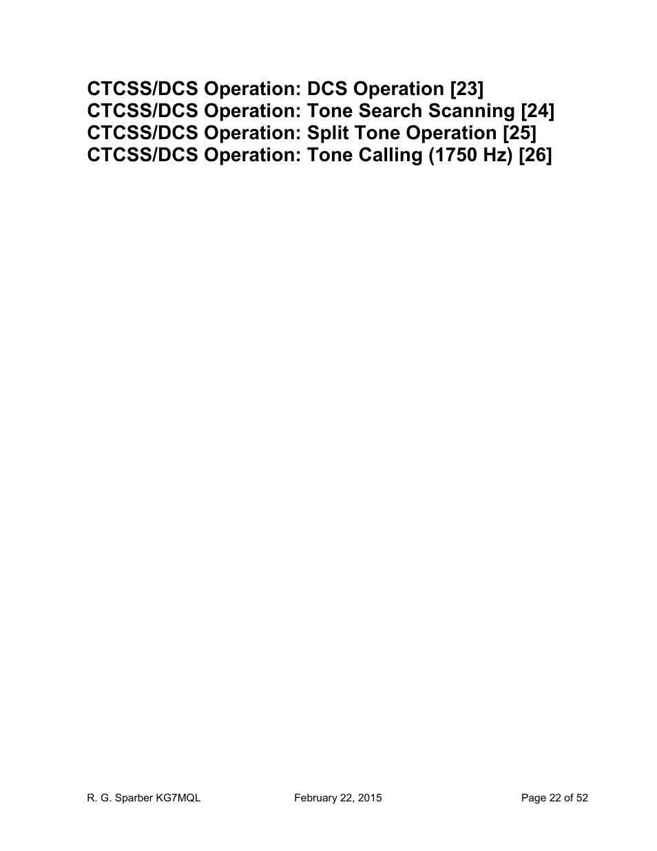 Yaesu FT-60R User Manual | Page 22 / 52