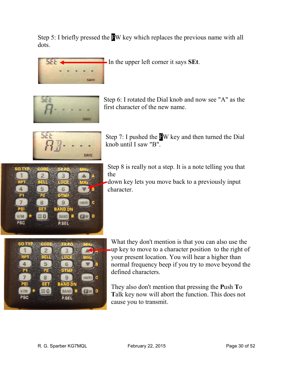 Yaesu FT-60R User Manual | Page 30 / 52