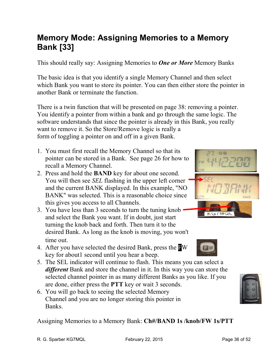 Yaesu FT-60R User Manual | Page 36 / 52