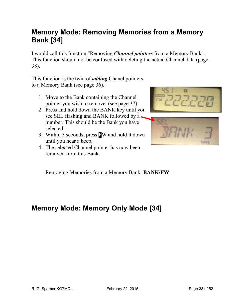 Yaesu FT-60R User Manual | Page 38 / 52