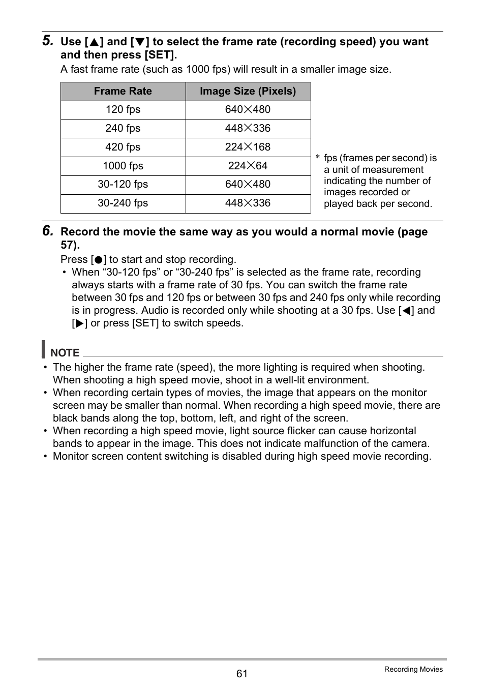 Casio EXILIM EX-FC150 User Manual | Page 61 / 193