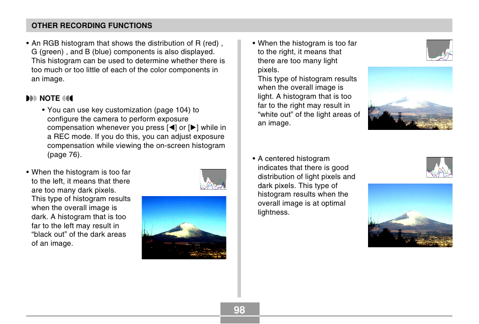 Casio EX-Z50 User Manual | Page 98 / 208