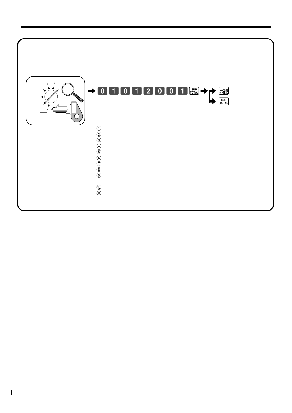 Getting started | Casio TE-100 User Manual | Page 16 / 88