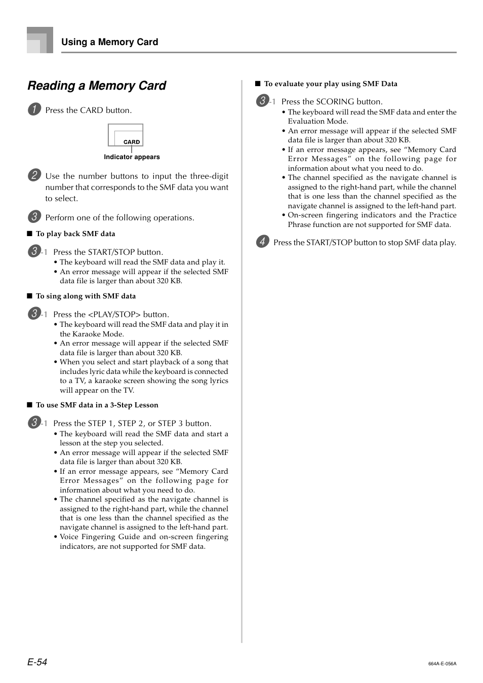 Casio LK300TV User Manual | Page 56 / 74
