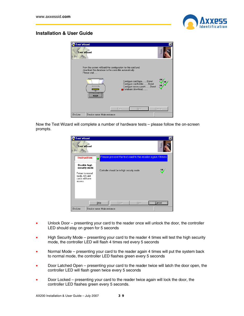 Casio AX200 User Manual | Page 39 / 118
