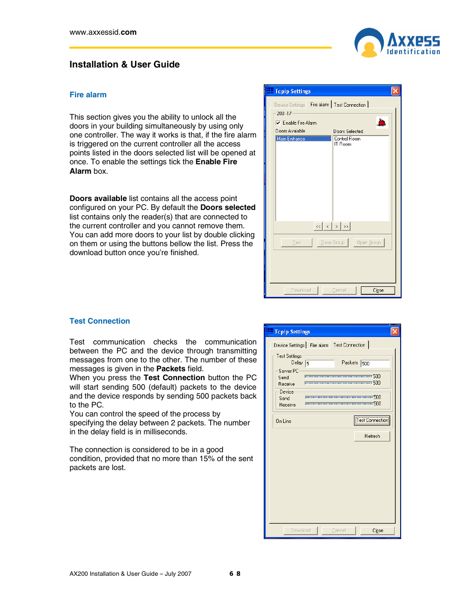 Casio AX200 User Manual | Page 68 / 118