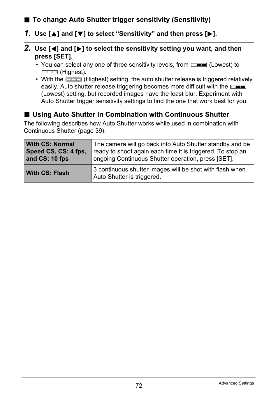 Casio EX-Z400  EN User Manual | Page 72 / 202