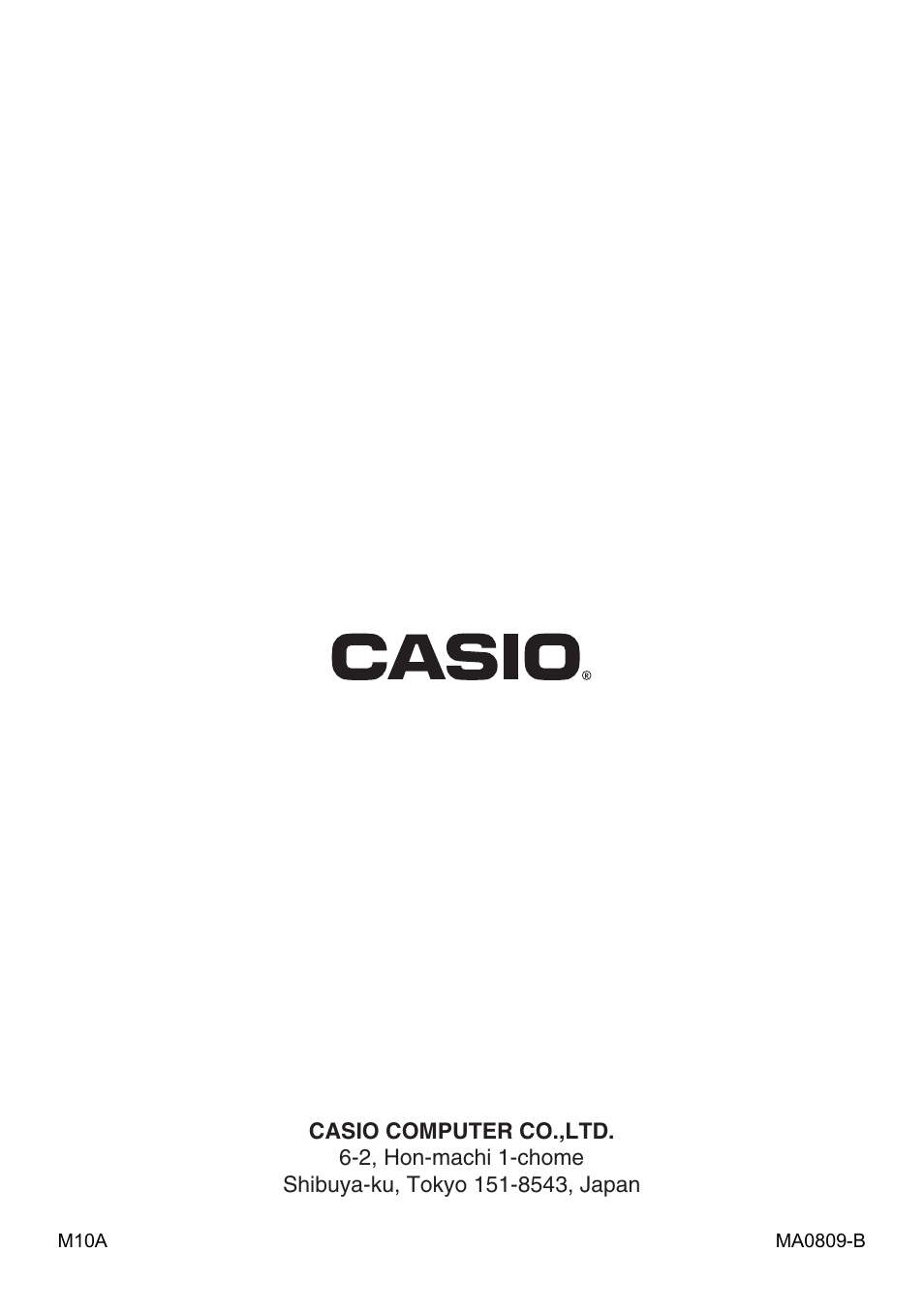 Casio EXILIM EX-Z300 User Manual | Page 170 / 170