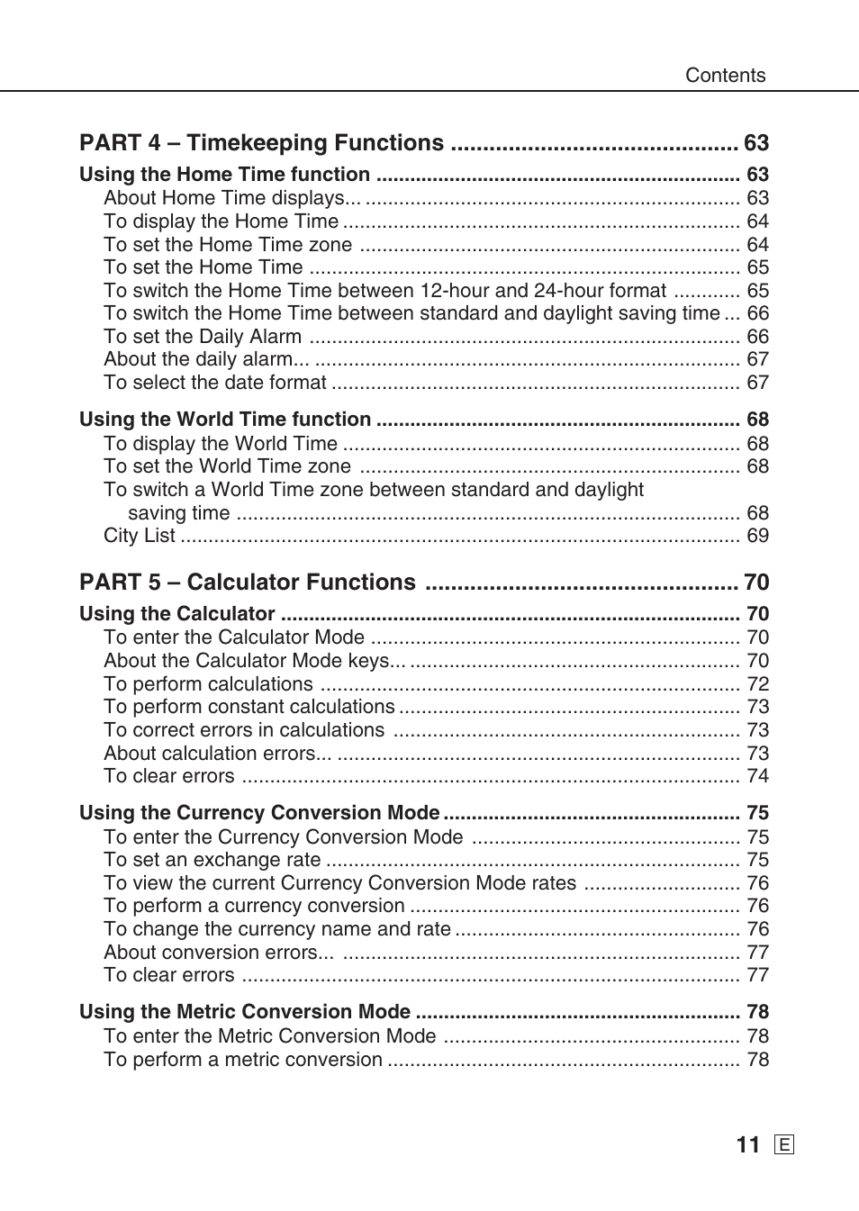 Casio SF-7990 User Manual | Page 13 / 100