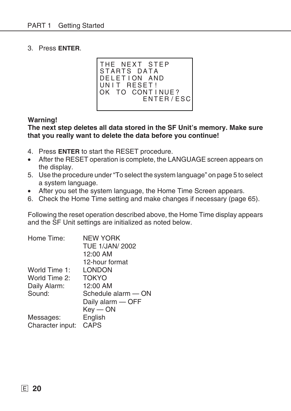 Casio SF-7990 User Manual | Page 22 / 100