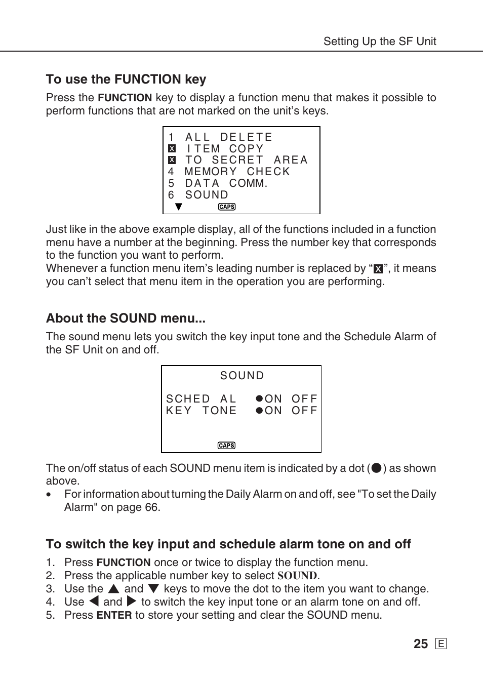 Casio SF-7990 User Manual | Page 27 / 100