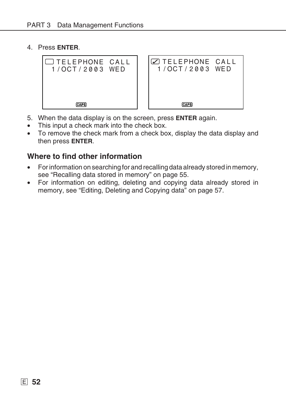 Casio SF-7990 User Manual | Page 54 / 100