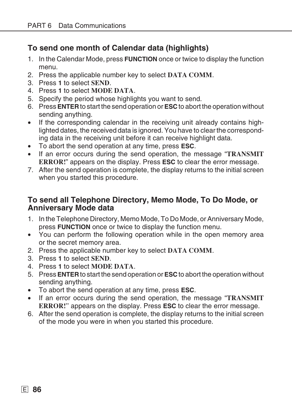 Casio SF-7990 User Manual | Page 88 / 100