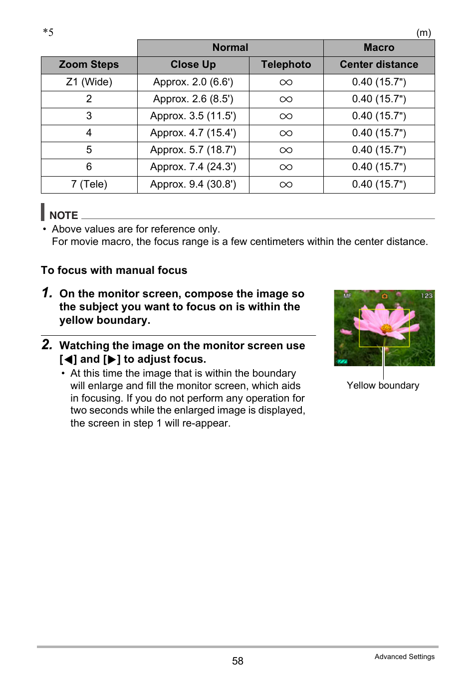 Casio EXILIM EX Z 2 User Manual | Page 58 / 148