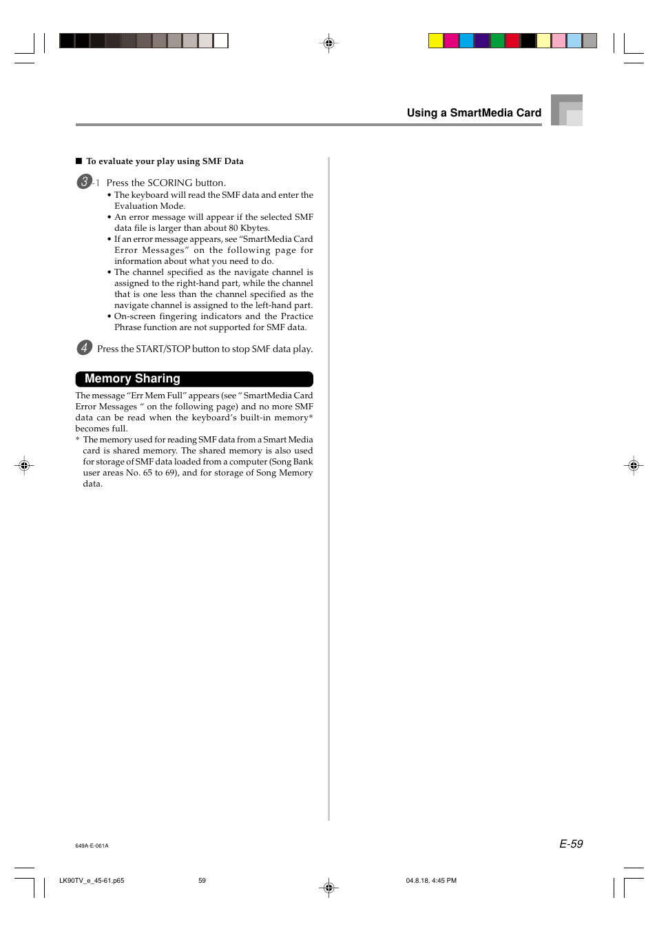 Casio LK92TV User Manual | Page 61 / 81