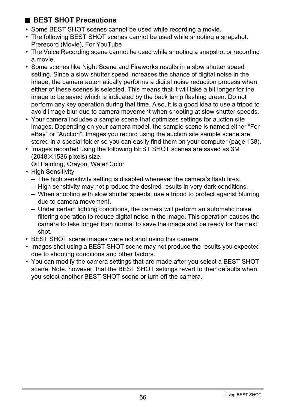 Casio EX-Z2000 User Manual | Page 56 / 195