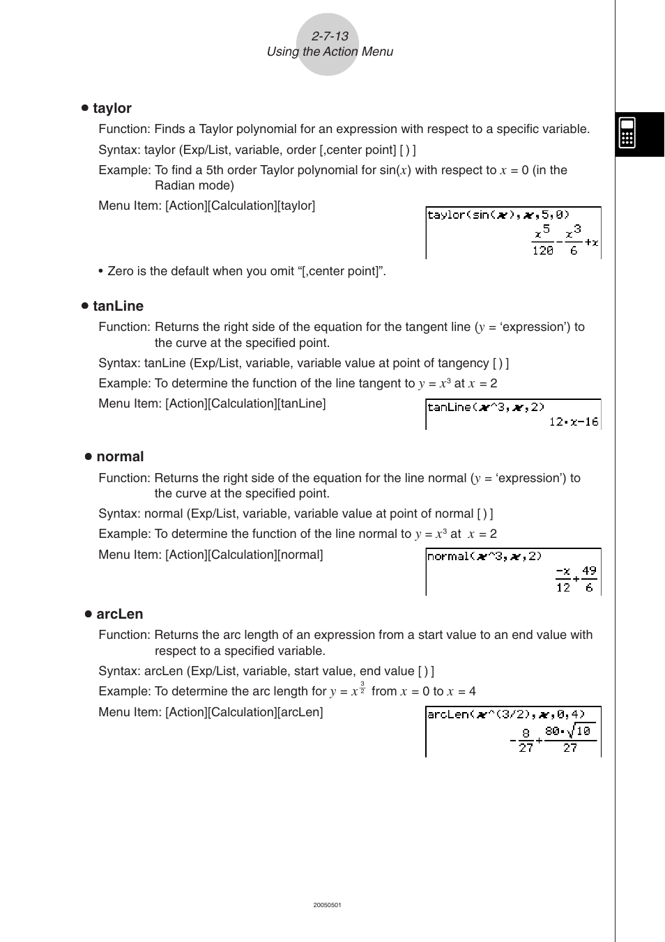 Casio ClassPad 300 PLUS User Manual | Page 142 / 753