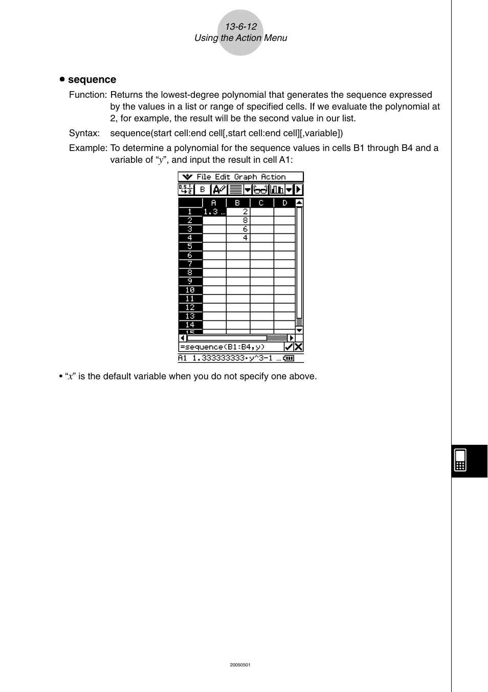 Casio ClassPad 300 PLUS User Manual | Page 639 / 753