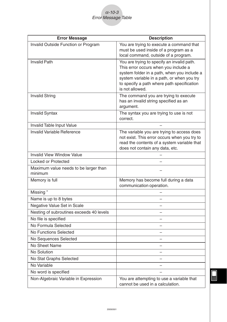 Casio ClassPad 300 PLUS User Manual | Page 749 / 753