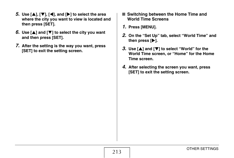 Casio EX-V8 User Manual | Page 213 / 289