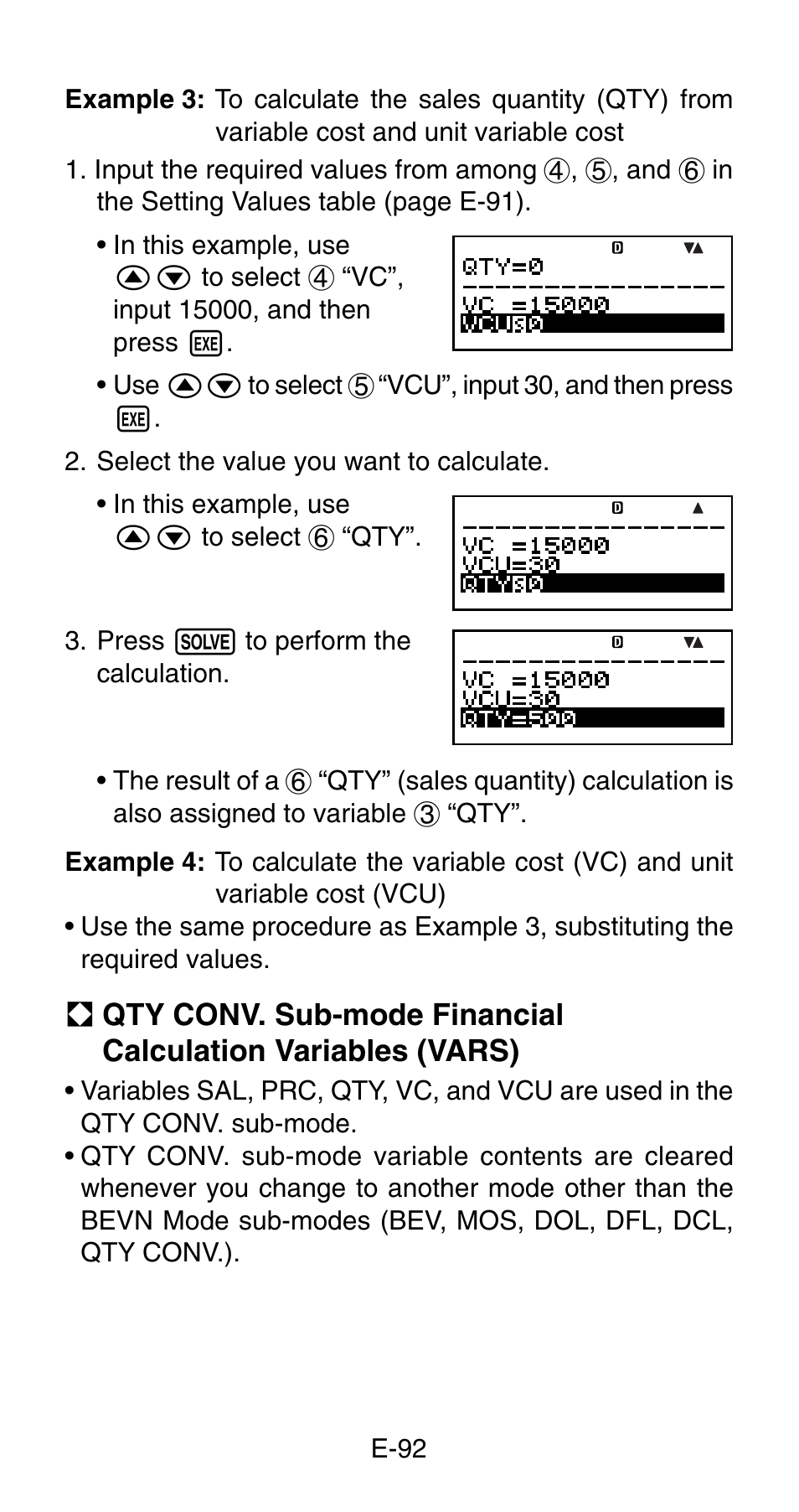 Casio FC-200V User Manual | Page 94 / 149