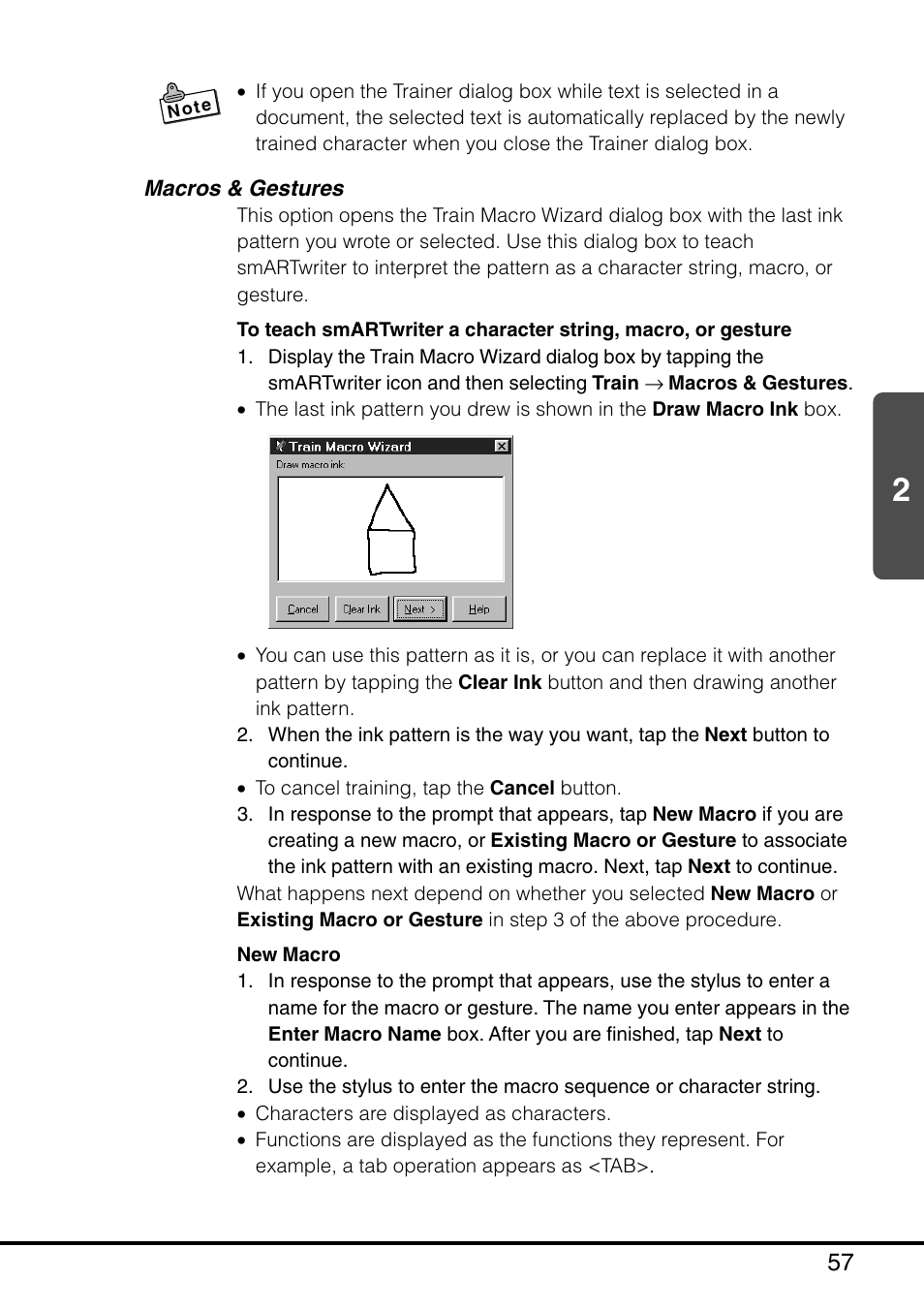 Macros & gestures | Casio MPC-501 User Manual | Page 57 / 126