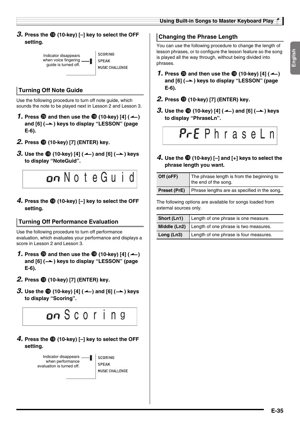Casio WK210ES1A User Manual | Page 37 / 75