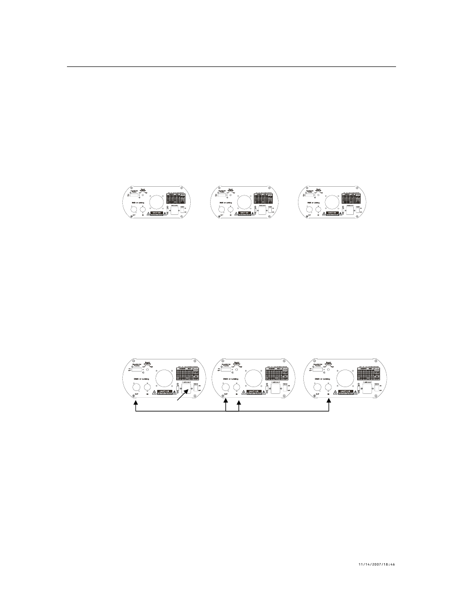 Operation, Peration, Stand-alone operation (sound_active, auto mode) | Master-slave operation (master_sound, master_auto) | Chauvet SCORPION LRG-55 User Manual | Page 11 / 19