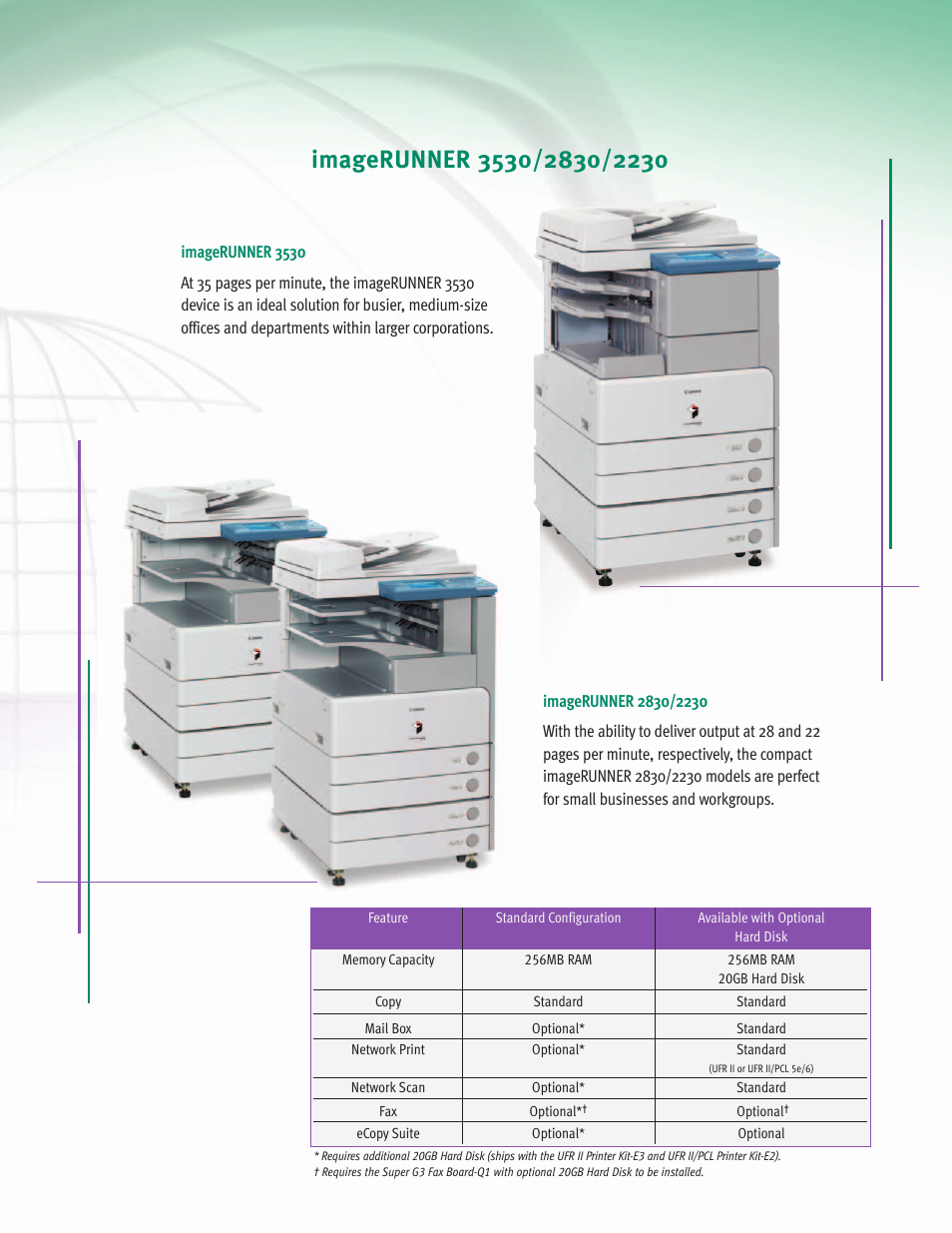 Canon IMAGERUNNER 3530 User Manual | Page 5 / 6