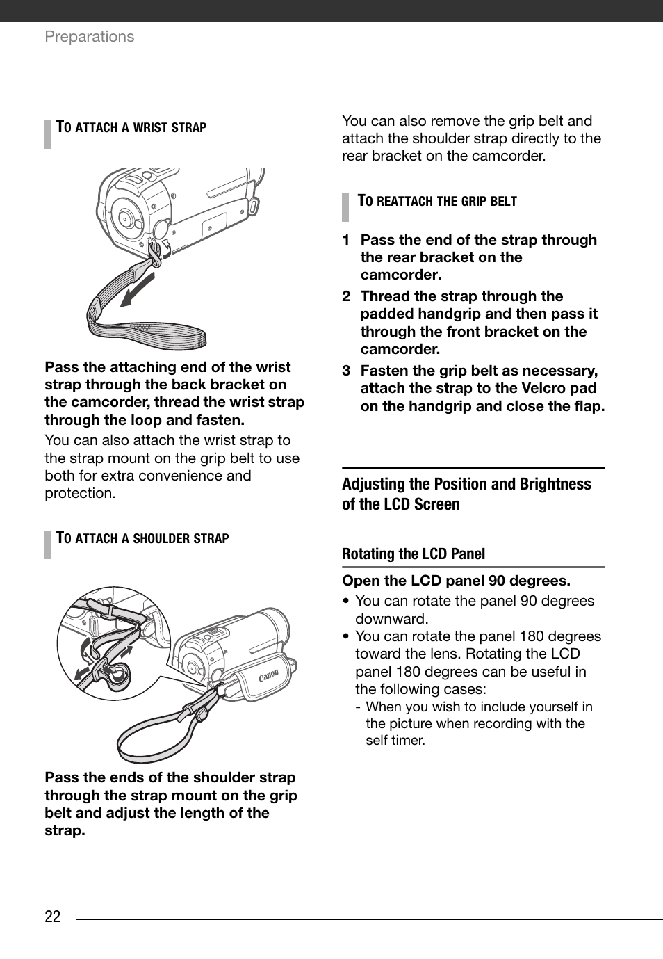 Canon FS10 User Manual | Page 22 / 110