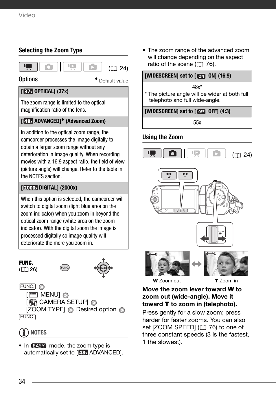 Canon FS10 User Manual | Page 34 / 110