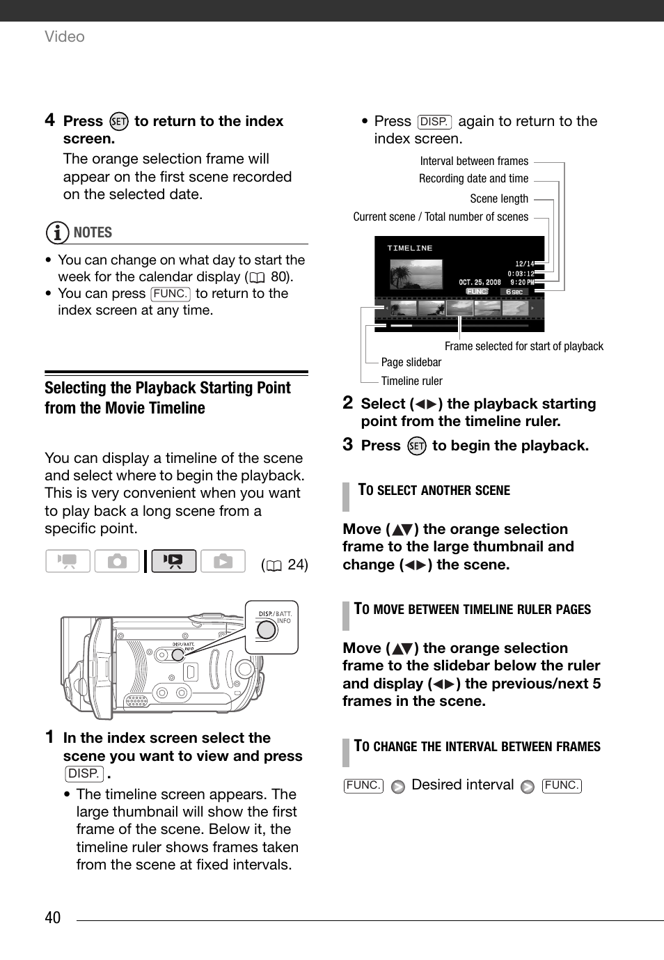 Canon FS10 User Manual | Page 40 / 110