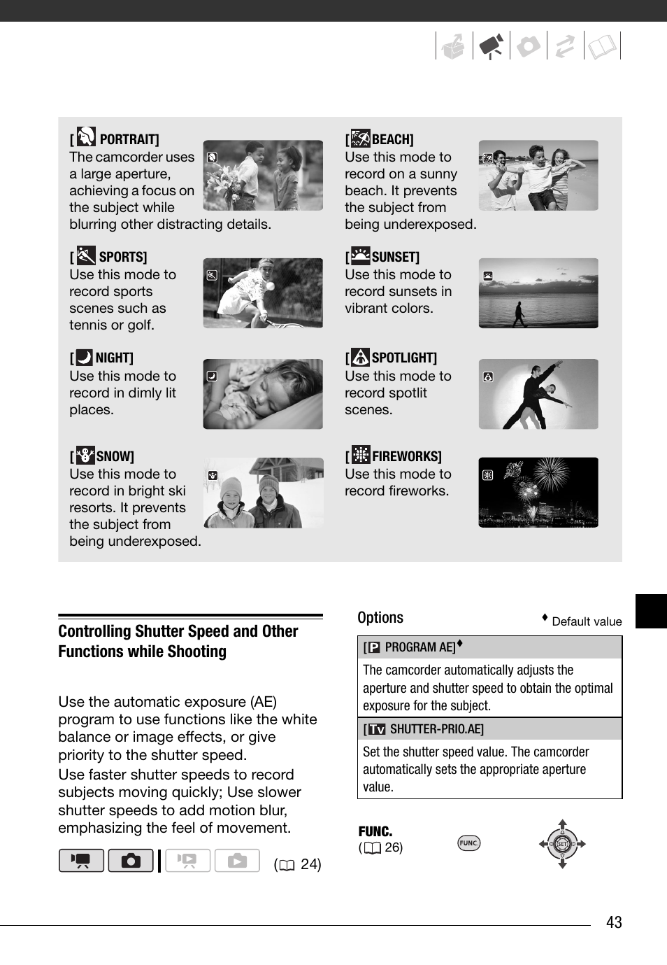 Canon FS10 User Manual | Page 43 / 110