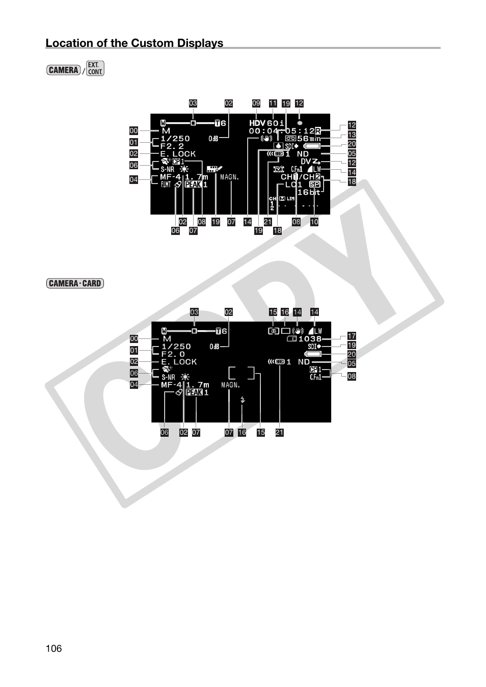 Co py | Canon XHA1S User Manual | Page 106 / 155