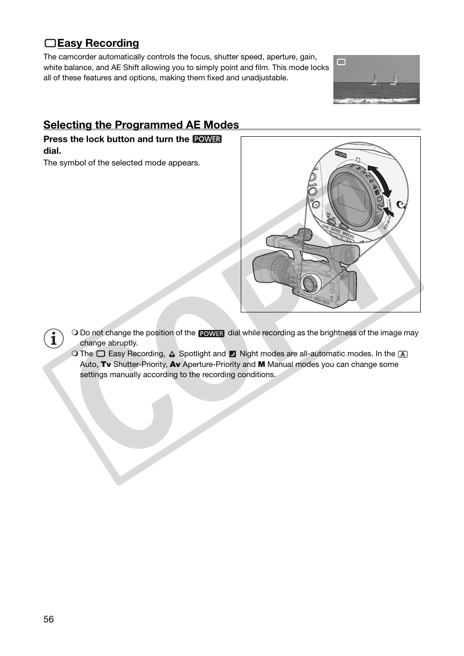 Co py | Canon XHA1S User Manual | Page 56 / 155