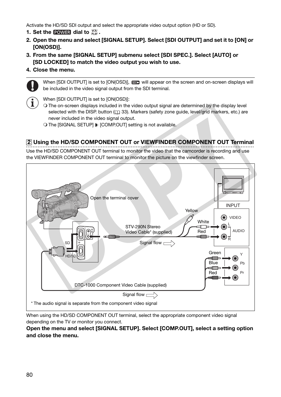 Co py | Canon XHA1S User Manual | Page 80 / 155