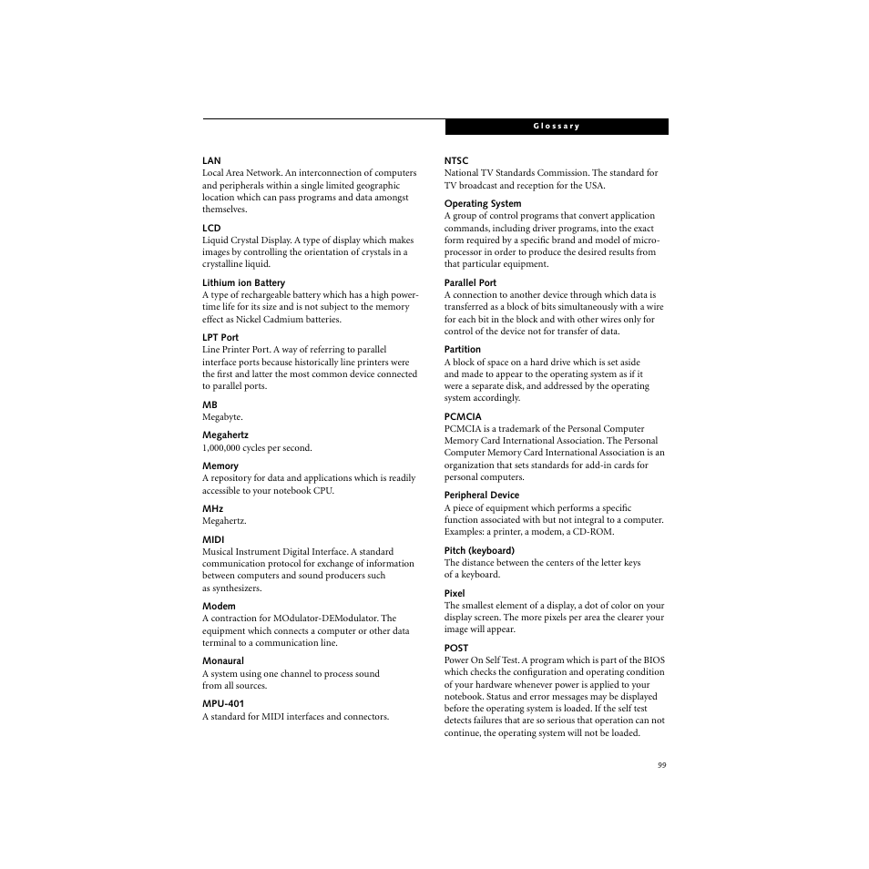 FUJITSU S SERIES User Manual | Page 108 / 116